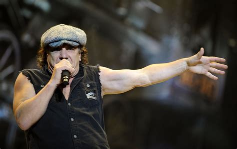 Ac Dc Singer Brian Johnson Told To Stop Touring Or Risk Hearing Loss