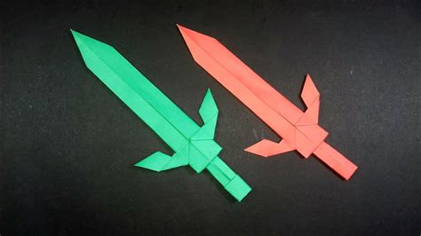 origami ninja sword easy  tape
