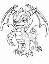 Coloring Spyro Pages Skylanders Dragon Kids Spelling Sheets Dragons Library Clipart Popular Easy Ws sketch template