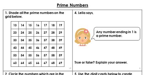 year  prime numbers lesson classroom secrets classroom secrets