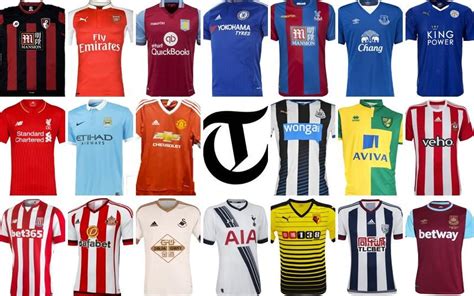 premier league kits 15 16 reviewed and ranked football