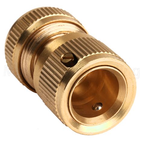 brass hosepipe connector quick adaptor  tap kit fittings spray gun garden