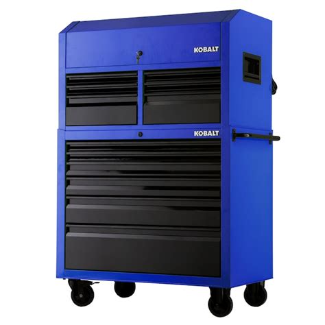 Kobalt 41 In W X 63 4 In H 12 Ball Bearing Steel Tool Chest Combo In