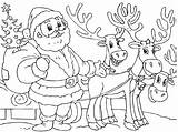 Pages Reindeer 101coloring sketch template