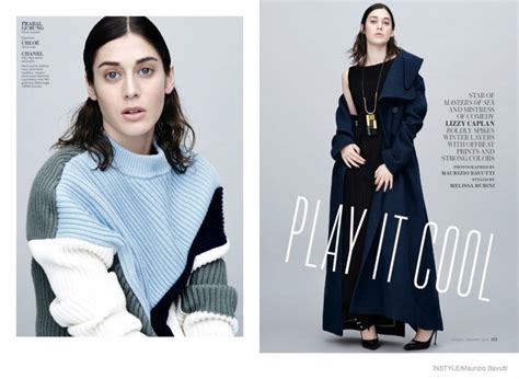 lizzy caplan plays it cool in winter layers for instyle