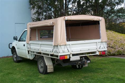 australian canvas co canvas ute canopy melbourne tonneau cover custom trailer canopy