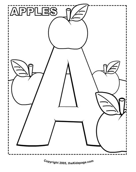 alphabet coloring pages  printable coloring home