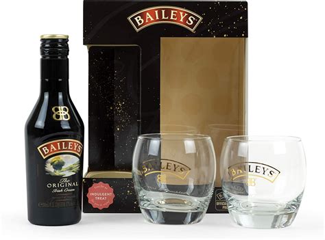 baileys gift set baileys irish cream liqueur cl  baileys glasses official baileys