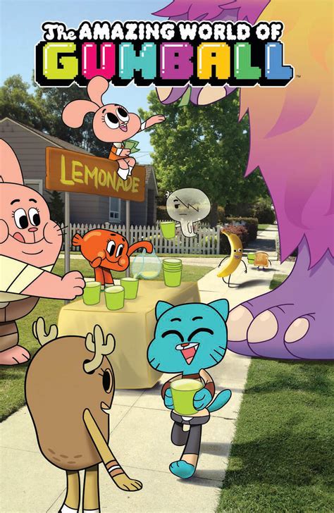 preview the amazing world of gumball vol 2 tp all