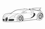 Bugatti Coloring Pages Veyron Car Cars Printable Kids Colouring Chiron Clipart Drawing Bugati Color Sport Print Sheets Bestcoloringpagesforkids Super Race sketch template