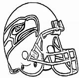 Football Coloring Pages Nfl Seahawks Bills Buffalo Helmets Helmet Getcolorings Printable Seattle Color sketch template