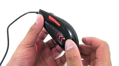 azio levetron gm gaming mouse unboxing overview youtube
