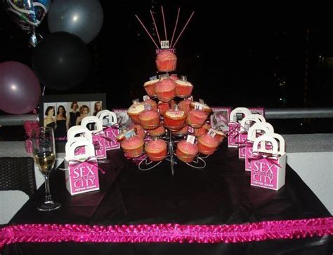 Satc Themed Celebration Birthday Party Ideas 40th