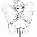 Mariposa sketch template