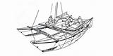 21 Tiki Catamaran Getdrawings Drawing Features Main sketch template