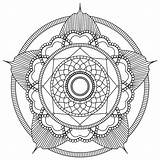 Mandala Coloring Mandalas Print Adult Color Mpc Pages Printable Stress Anti Adults Magnificent Beautiful Relaxation Difficulty Level Zen Normal Relative sketch template