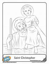 Saint Christ sketch template
