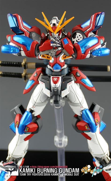 Gundam Guy Hgbf 1 144 Kamiki Burning Gundam Customized