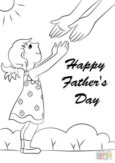 happy fathers day coloring page  printable coloring pages