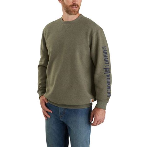 carhartt mens midweight crewneck graphic sweatshirt factory nds