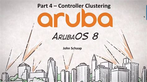 arubaos  series part  controller clustering youtube