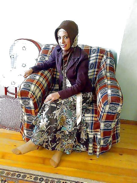 irani turban hijab nylon feet 23452 8 pics