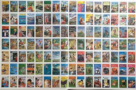 ladybird book endpapers