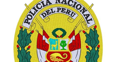 Fondos Logo Policia Nacional Del Peru Vectorizada