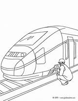 Tren Colorier Mecanico Reparando Rer Vapeur Velocidade Concertando Nico Trem Mec Maternelle Hellokids sketch template
