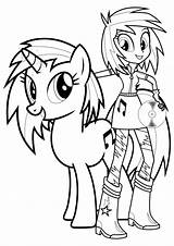 Pony Colorings sketch template