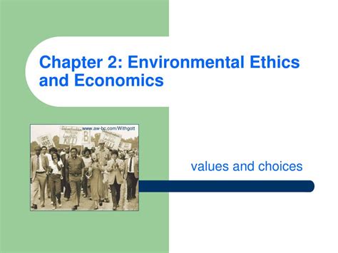 Ppt Chapter 2 Environmental Ethics And Economics