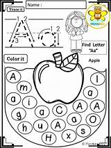 Alphabet Worksheets Preschool Grade Pre Activities Kindergarten First Learning 1st Letter Letters Writing Kids Fruits Animals Words Primer Coloring Freebies sketch template