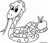 Snake Viper Coloring Pages Getcolorings Snakes Guaranteed sketch template