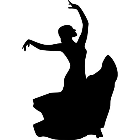 female flaticoncom people  dance silhouette ballerina