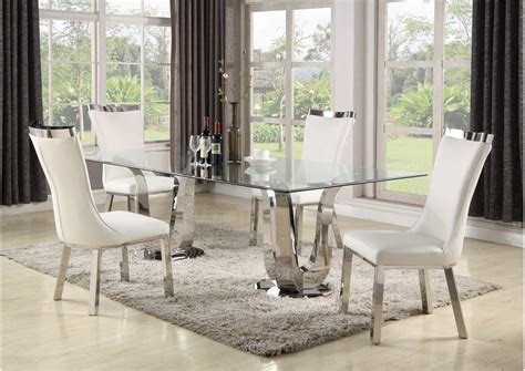 modern dining room glass table amazon com wenyu dining table set for