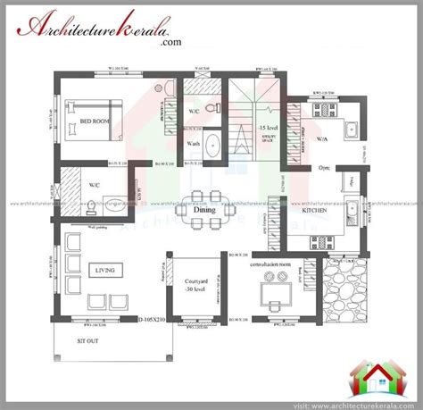 home plans kerala model elegant kerala style  bedroom home plans beautiful  bhk home plan