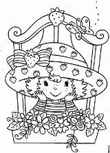 Strawberry Shortcake Coloring Coloringme sketch template