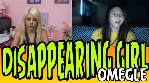 The Disappearing Girl Prank Omegle Pranks Funny Videos 2015 Youtube