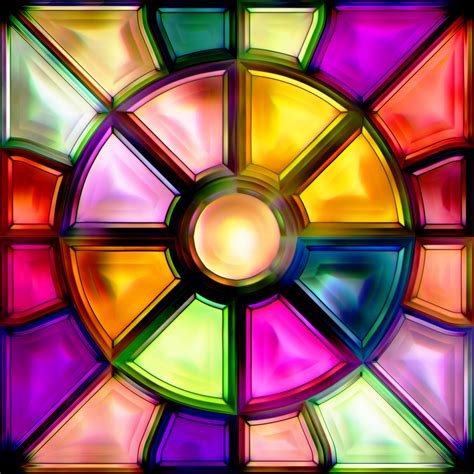 Glass Colorful Stained Glass Wallpaper 5600x5600 848783 Wallpaperup