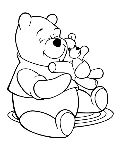 teddy bear colour drawing clip art library