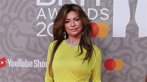 shania twain goes back to being brunette at 2023 brit awards