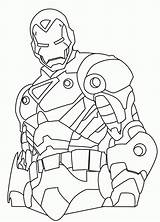 Colorir Vingadores sketch template