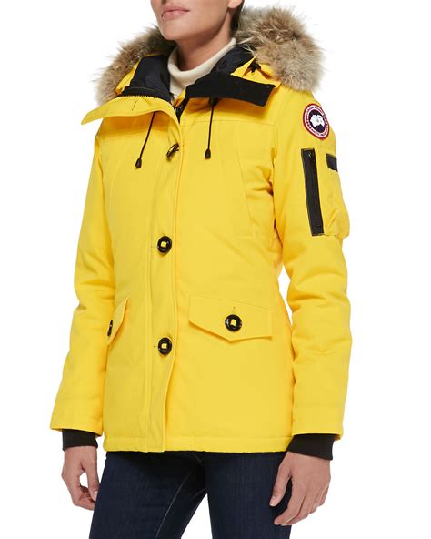 Lyst Canada Goose Montebello Fur Trimmed Shell Down