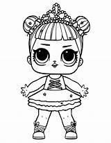 Lol Coloring Pages Dolls Doll Glitter Unicorn Baby Surprise Colouring Print Printable Bebek Boyama Drawing Stage Center Laleczki Sheets Kids sketch template