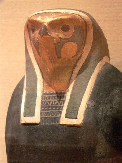 Funerary Figurine Of The Egyptian God Horus Mary Harrsch