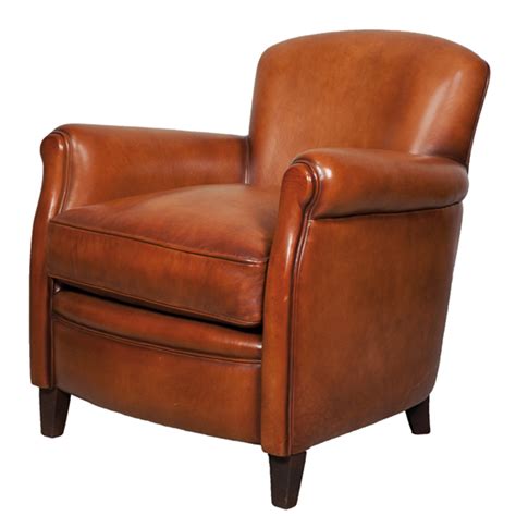 petit fauteuil club parisien en cuir monfauteuilclubcom