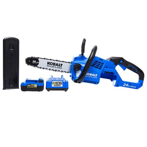 Kobalt 24 Volt Lithium Ion 12 In Cordless Electric Chainsaw Battery