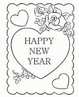 Year Coloring Happy Pages Cards Greeting Heart Top Print Card Years Kids Printable Color Greetings Hearts Eve Pdf Getcolorings Coloringhome sketch template