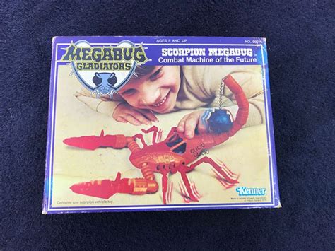 vintage kenner megabug gladiators scorpion toy goedenoldies