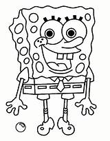 Spongebob Colorare Disegni sketch template